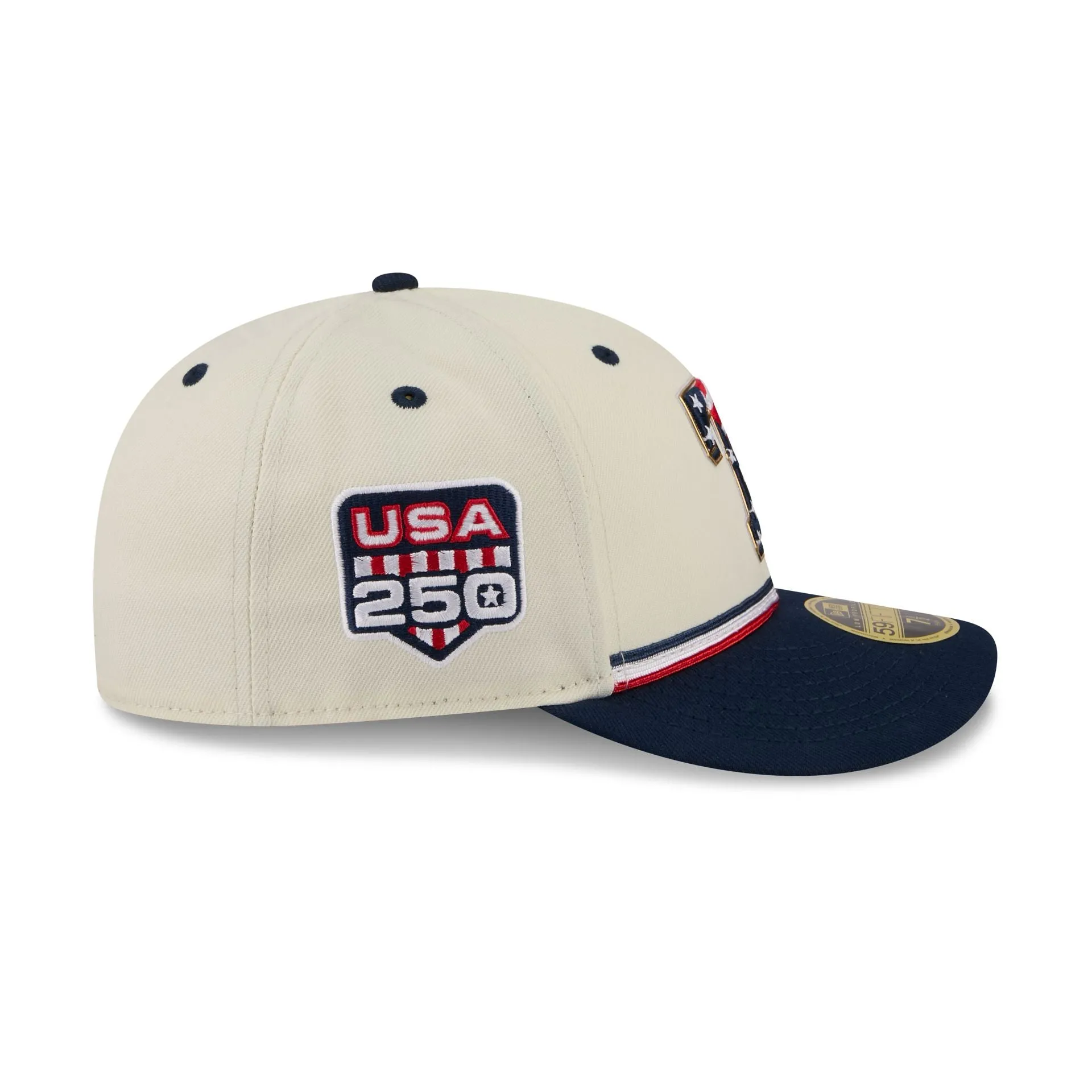 Texas Rangers Independence Day 2026 Low Profile 59FIFTY Fitted Hat sold by New Era product image thumbnail 4