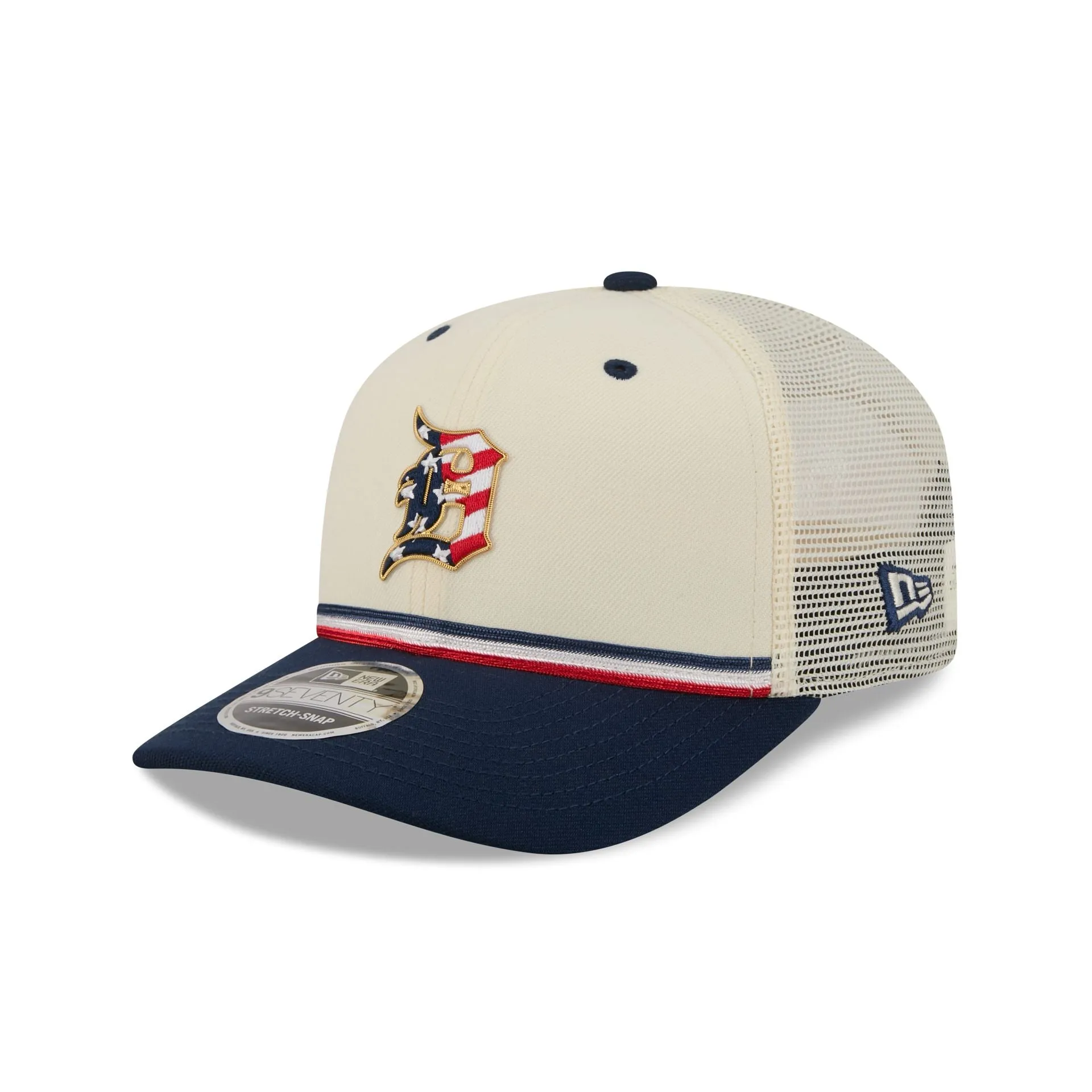 Detroit Tigers Independence Day 2026 9SEVENTY Trucker Hat sold by New Era product image thumbnail 3