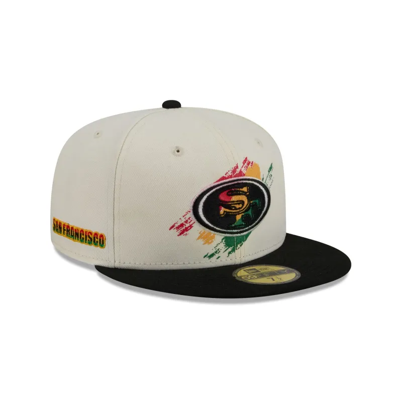 San Francisco 49ers Freedom Day 59FIFTY Fitted Hat made by New Era