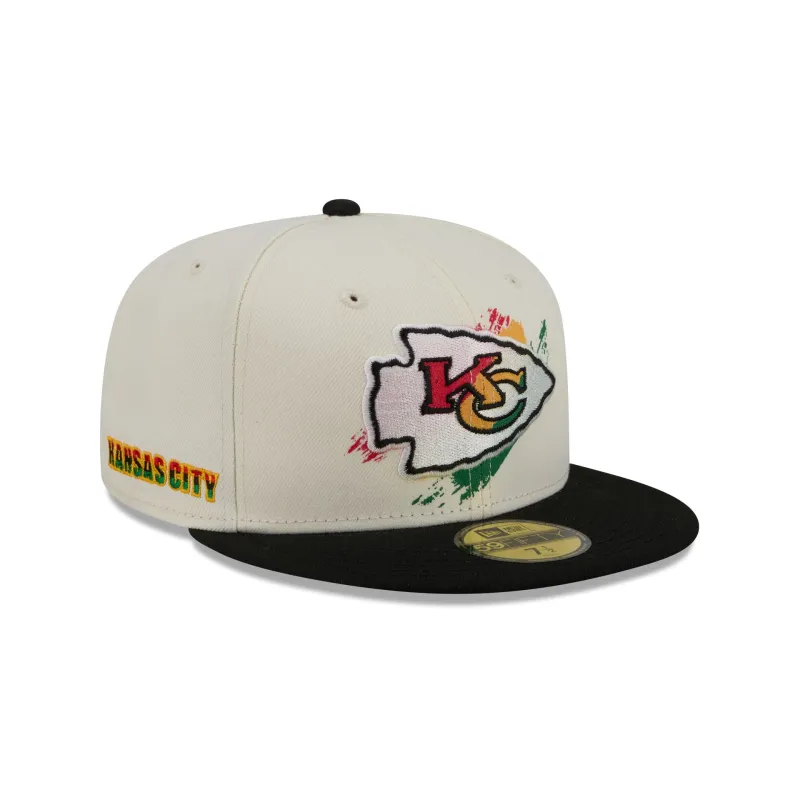Kansas City Chiefs Freedom Day 59FIFTY Fitted Hat made by New Era