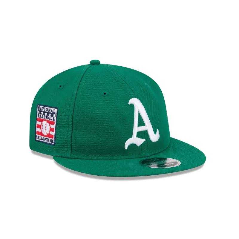 Athletics 2026 Hall of Fame Retro Crown 9FIFTY Snapback Hat made by New Era