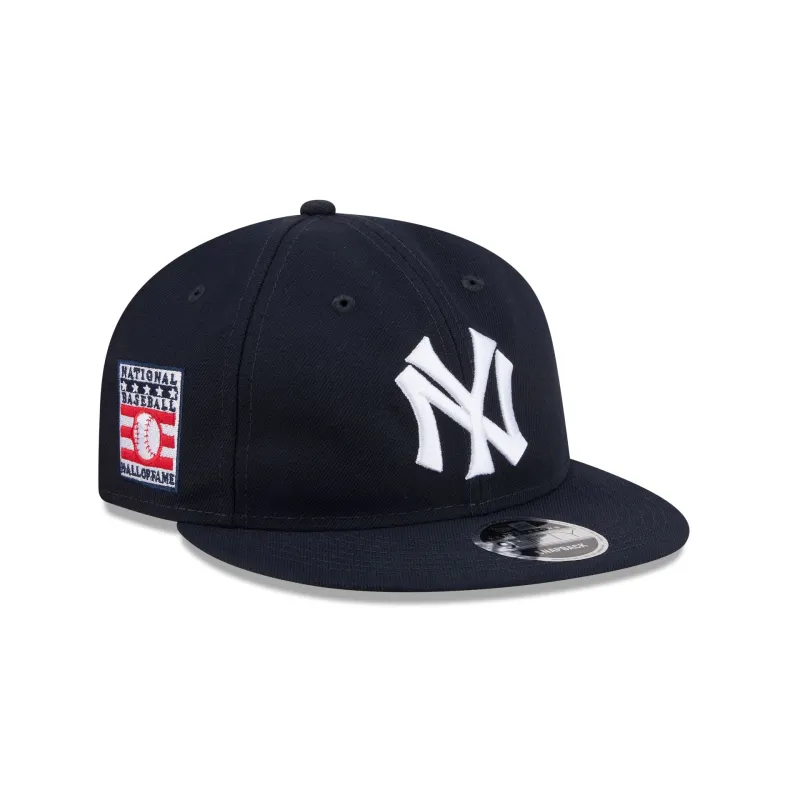 New York Yankees 2026 Hall of Fame Retro Crown 9FIFTY Snapback Hat made by New Era