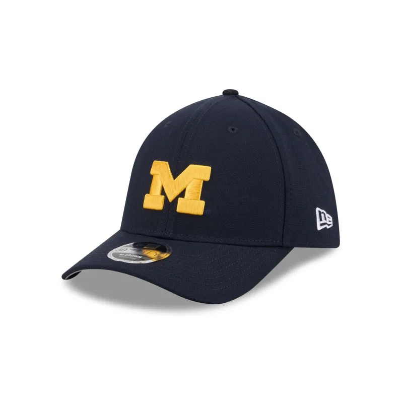 Michigan Wolverines Team 39THIRTY M-Crown Stretch Fit Hat made by New Era