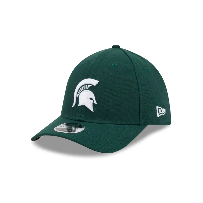 Michigan State Spartans Team 39THIRTY M-Crown Stretch Fit Hat made by New Era