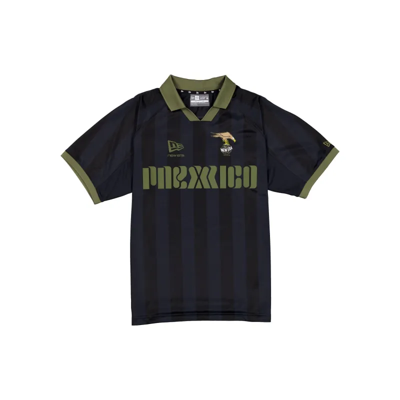 Rodrigo Roji x New Era Cap Soccer Black Jersey made by New Era