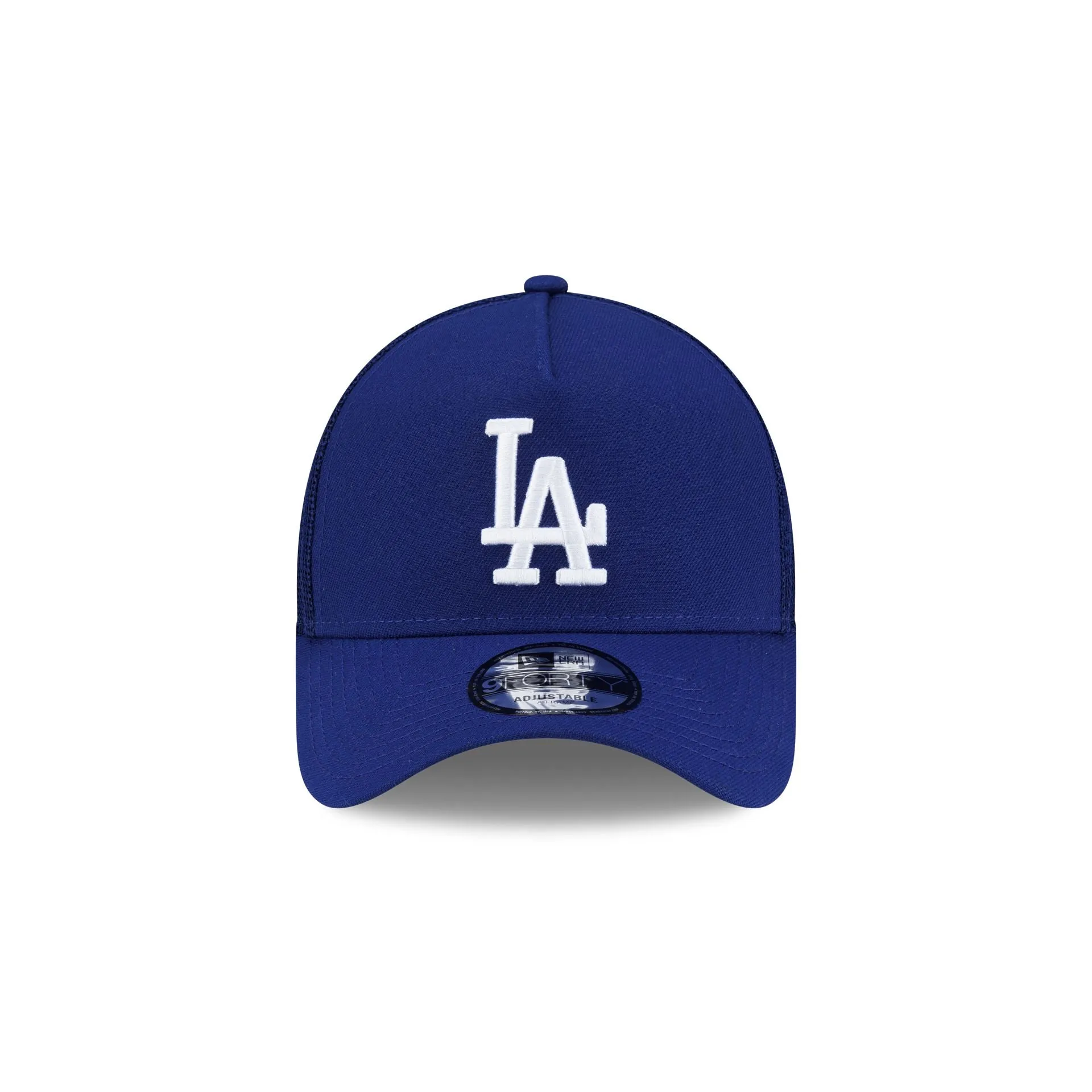 Los Angeles Dodgers Side Script 9FORTY A-Frame Trucker Hat sold by New Era product image thumbnail 2