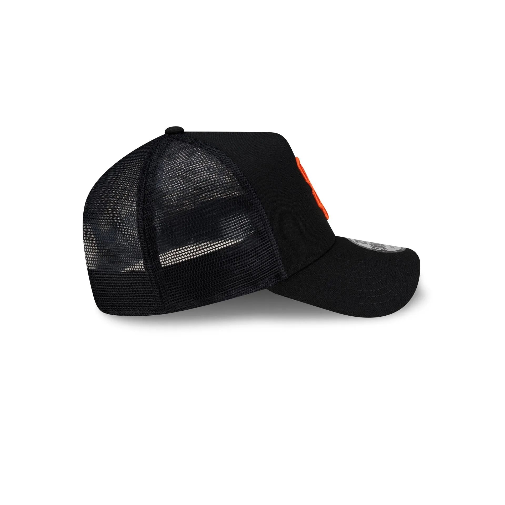 San Francisco Giants Side Script 9FORTY A-Frame Trucker Hat sold by New Era product image thumbnail 5