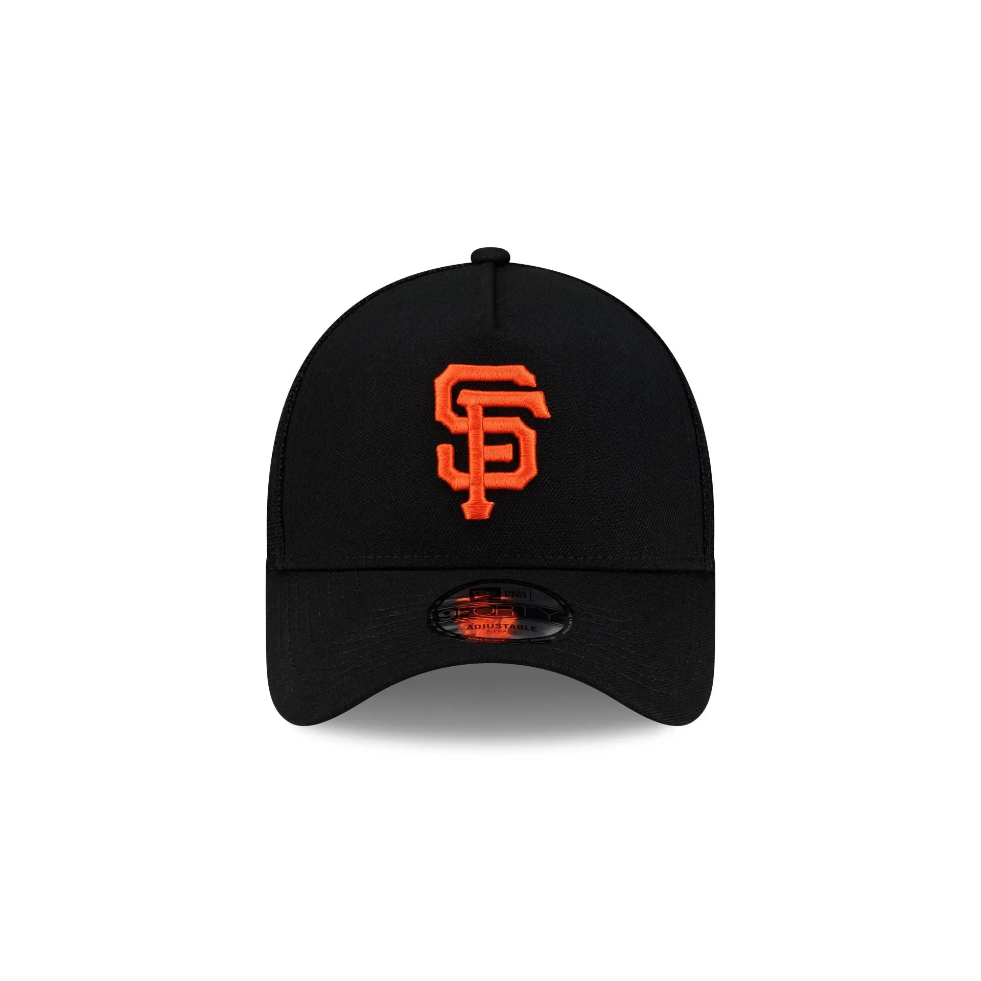San Francisco Giants Side Script 9FORTY A-Frame Trucker Hat sold by New Era product image thumbnail 2