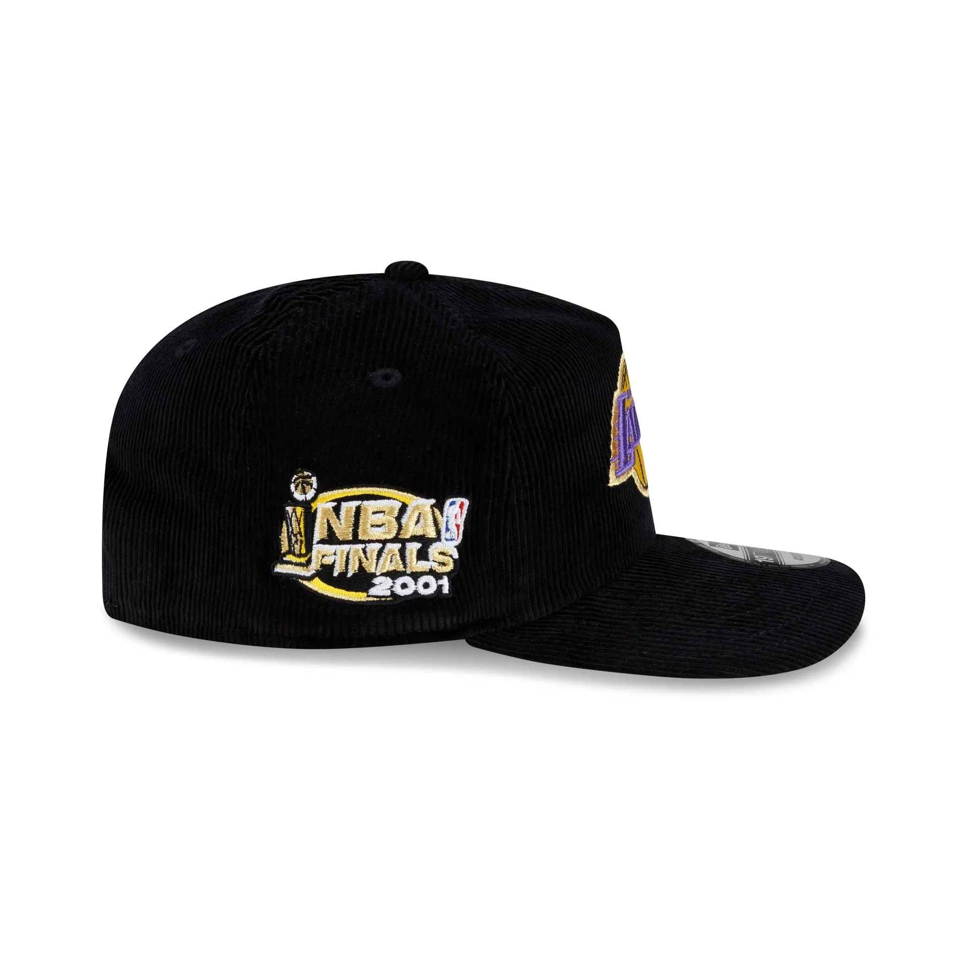 Los Angeles Lakers 2001 Finals Black & Gold Corduroy 19TWENTY Adjustable Hat sold by New Era product image thumbnail 4