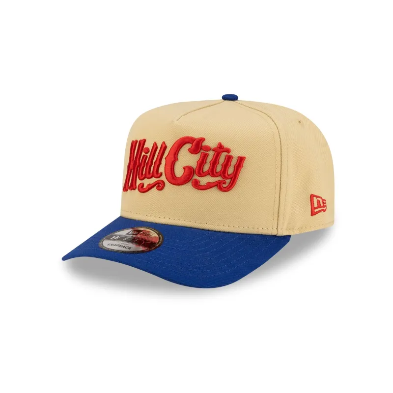 Hill City Howlers Vegas Gold 9FIFTY A-Frame Snapback Hat made by New Era