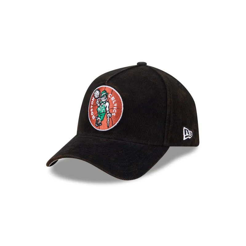 Boston Celtics Corduroy Wale 59FORTY A-Frame Fitted Hat made by New Era