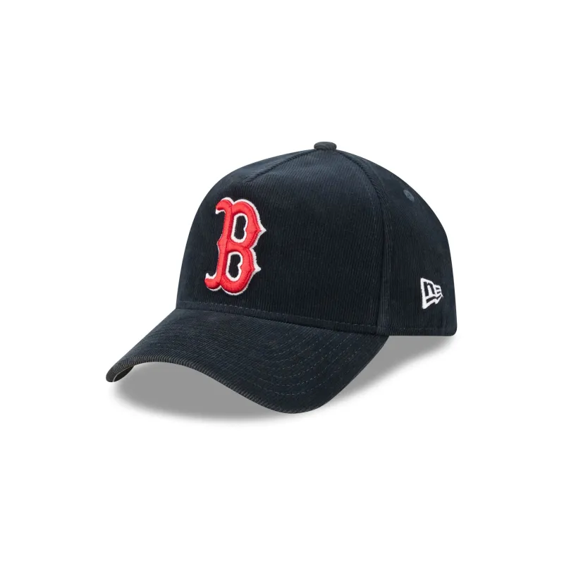 Boston Red Sox Corduroy Wale 59FORTY A-Frame Fitted Hat made by New Era