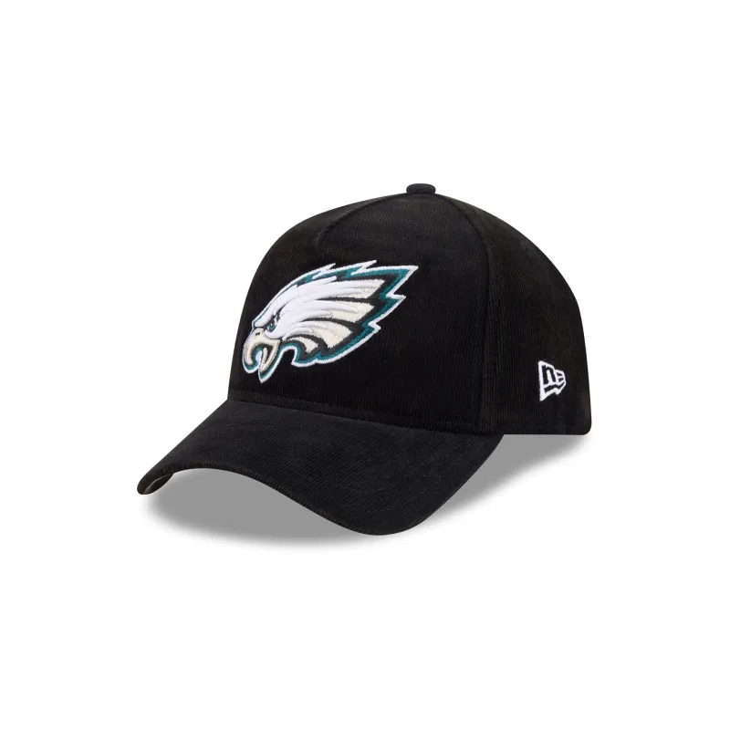 Philadelphia Eagles Corduroy Wale 59FORTY A-Frame Fitted Hat made by New Era