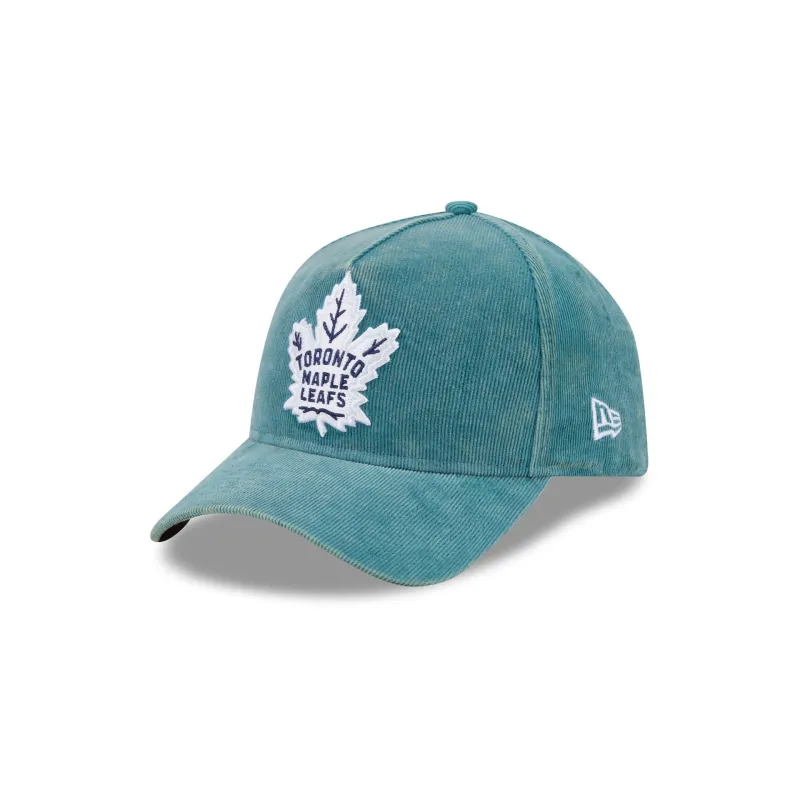 Toronto Maple Leafs Corduroy Wale 59FORTY A-Frame Fitted Hat made by New Era