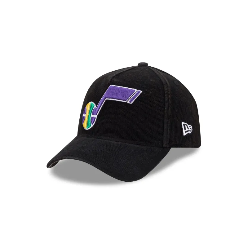 Utah Jazz Corduroy Wale 59FORTY A-Frame Fitted Hat made by New Era