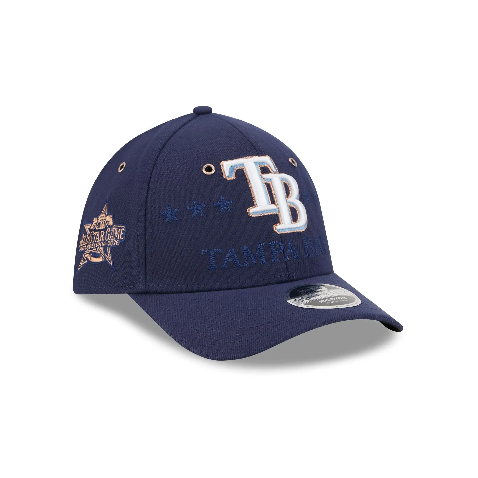 Tampa Bay Rays 2026 All-Star Game 39THIRTY M-Crown Stretch Fit Hat sold by New Era