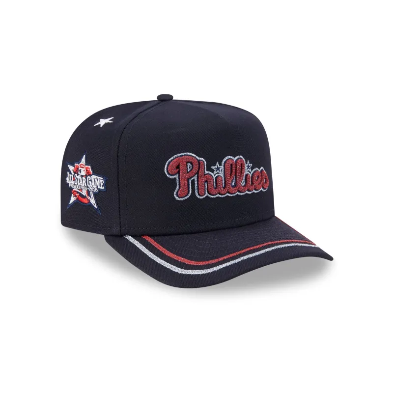 Philadelphia Phillies All-Star Game Navy 59FIFTY A-Frame Fitted Hat made by New Era