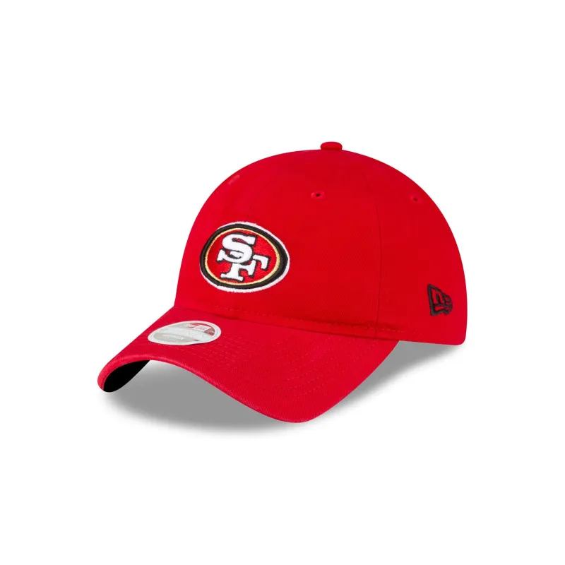 San Francisco 49ers Core Classic Women's 9TWENTY Adjustable Hat made by New Era