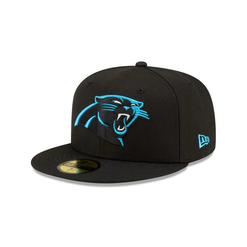 Carolina Panthers Basic 59FIFTY Fitted Hat made by New Era