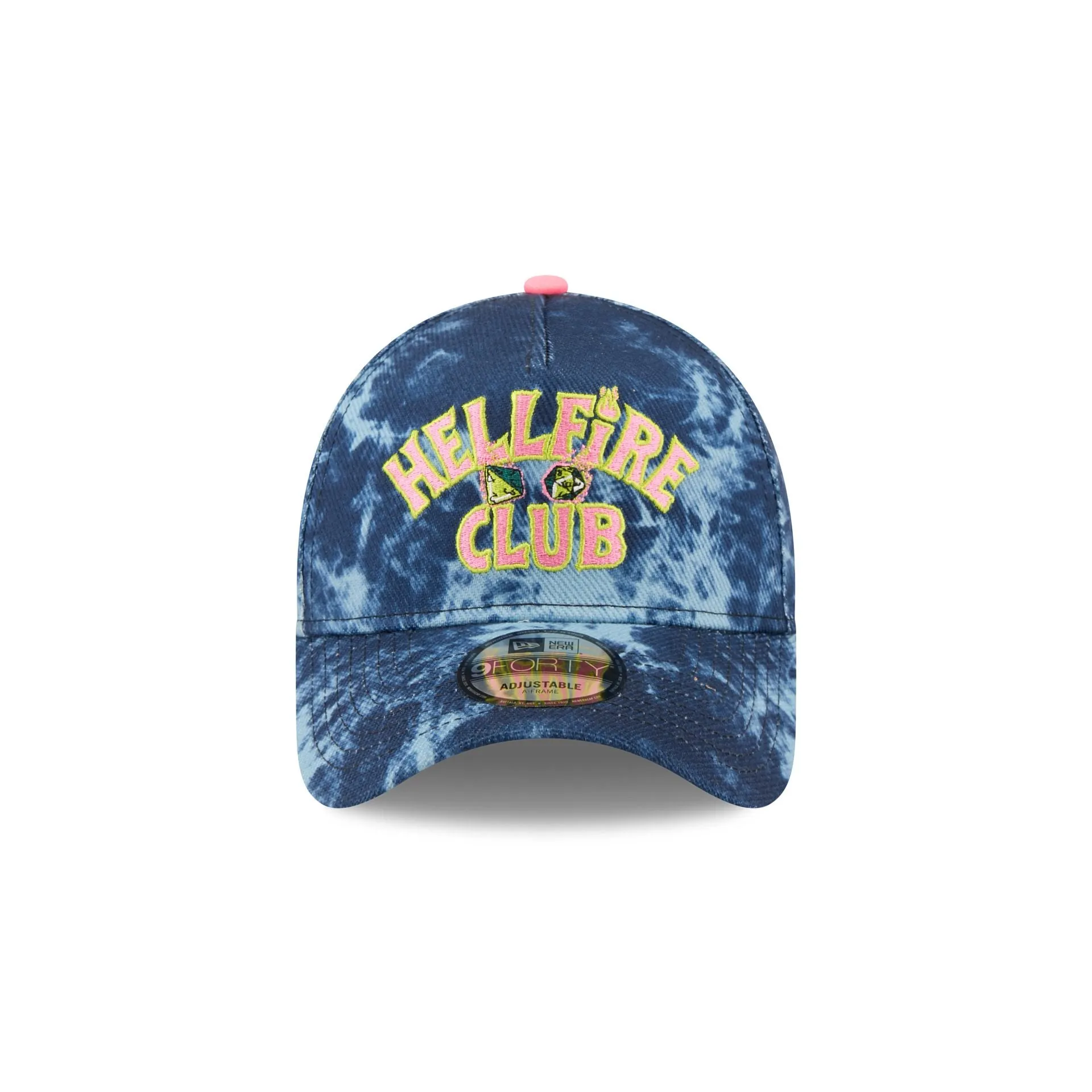 Stranger Things Hellfire Club Tie Dye 9FORTY A-Frame Snapback Hat sold by New Era product image thumbnail 2