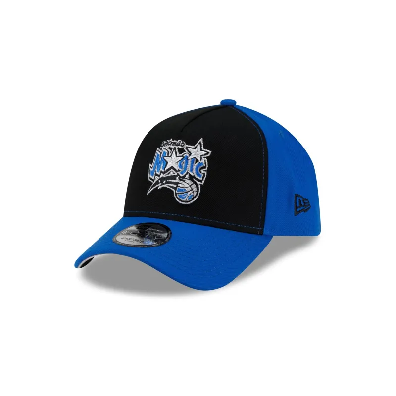 Orlando Magic Hardwood Classics 2000s 9FORTY A-Frame Snapback Hat made by New Era