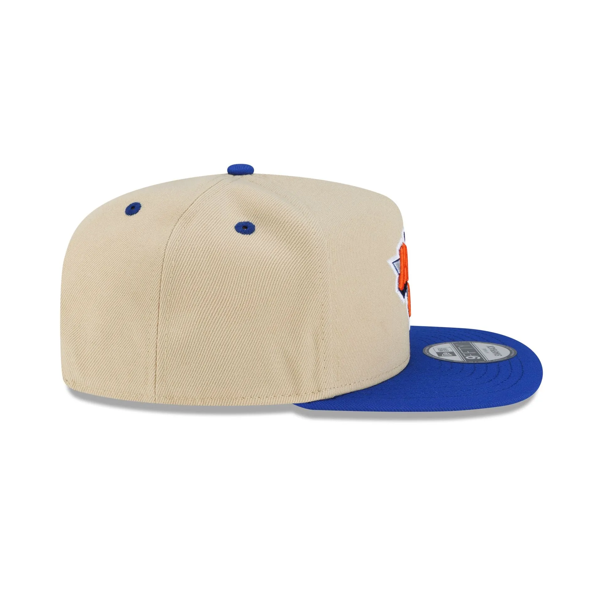 New York Knicks Hardwood Classics 2000s Gold 9FIFTY A-Frame Snapback Hat sold by New Era product image thumbnail 5