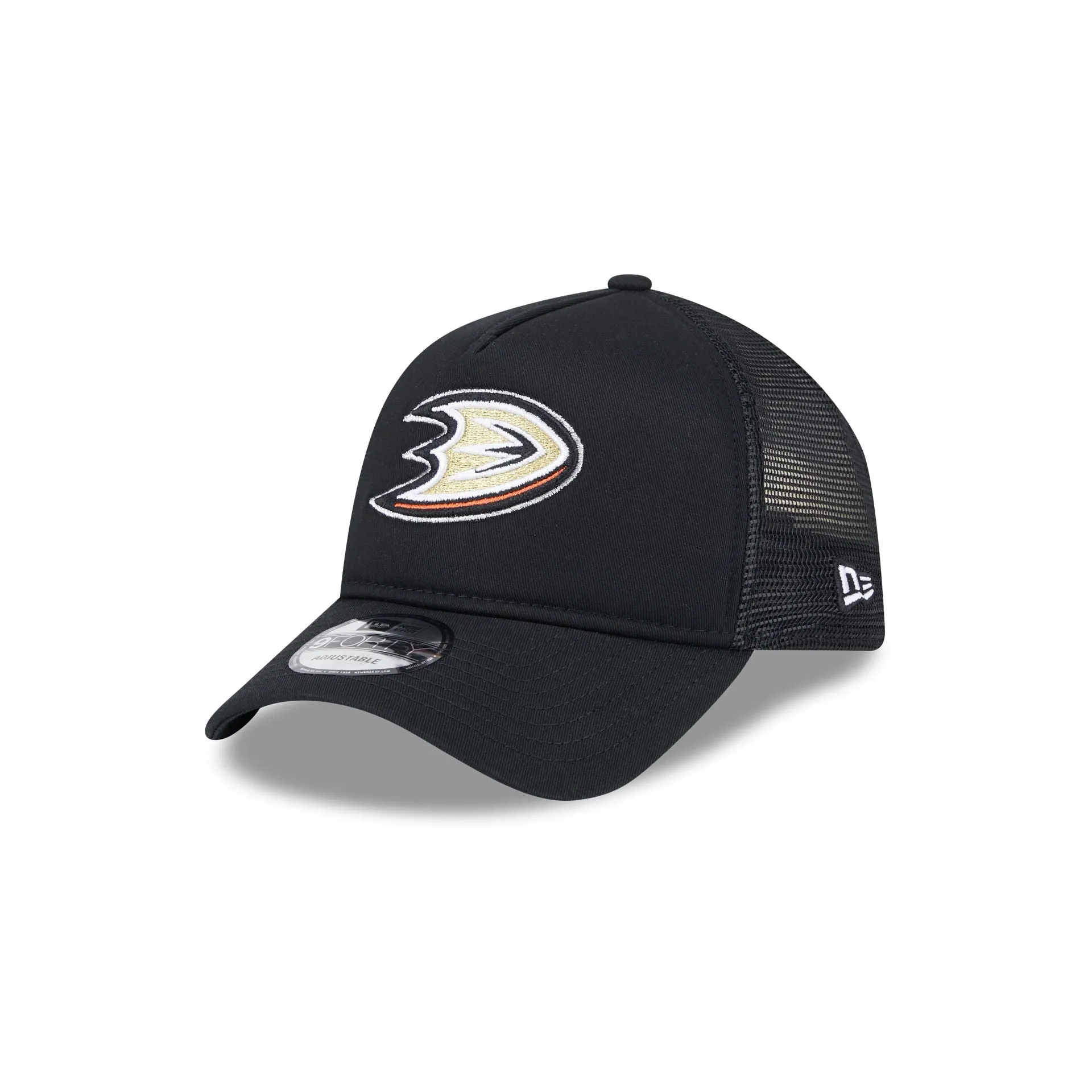 Anaheim Ducks 9FORTY A-Frame Trucker Hat sold by New Era