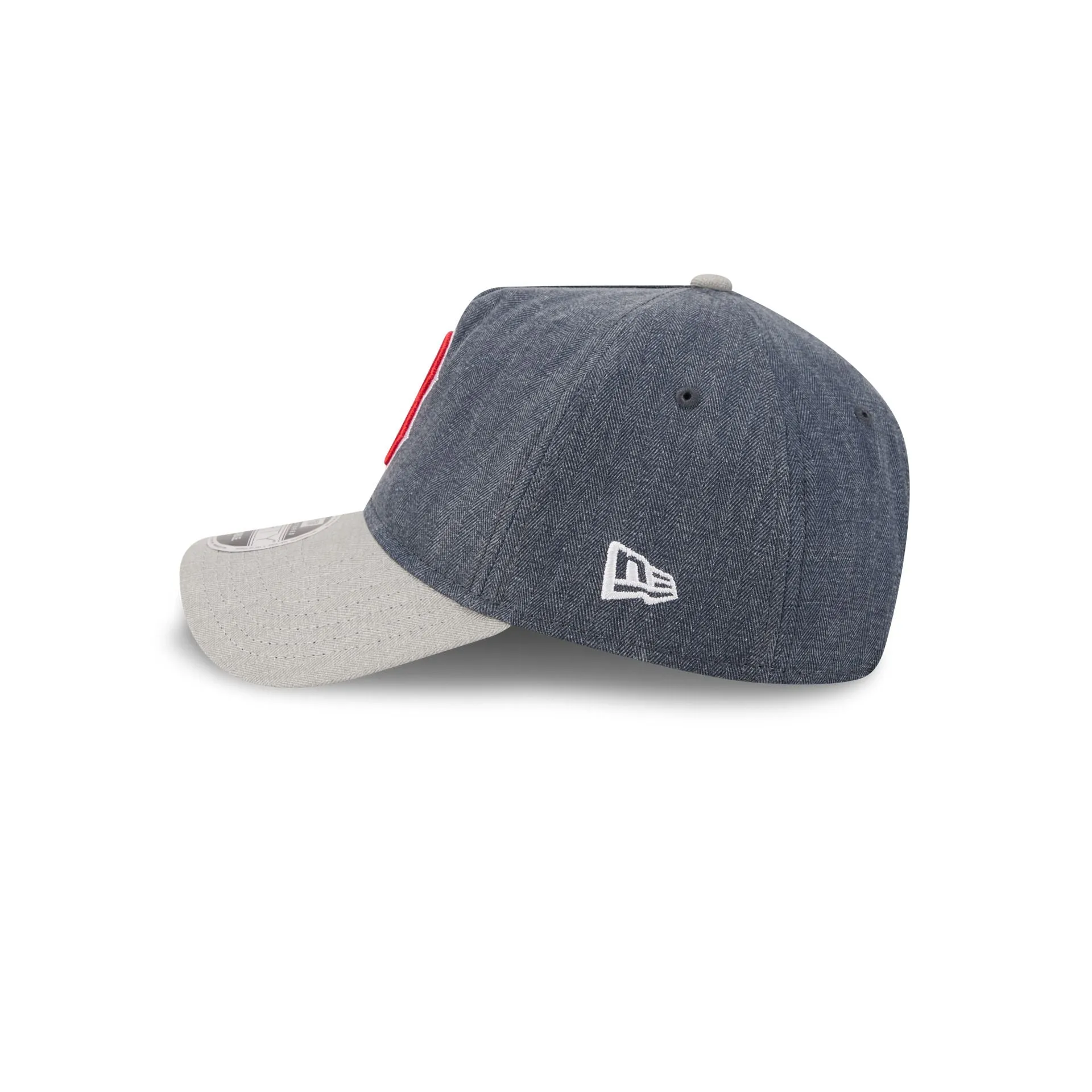 Boston Red Sox Herringbone Team Colors 9FORTY A-Frame Adjustable Hat sold by New Era product image thumbnail 4