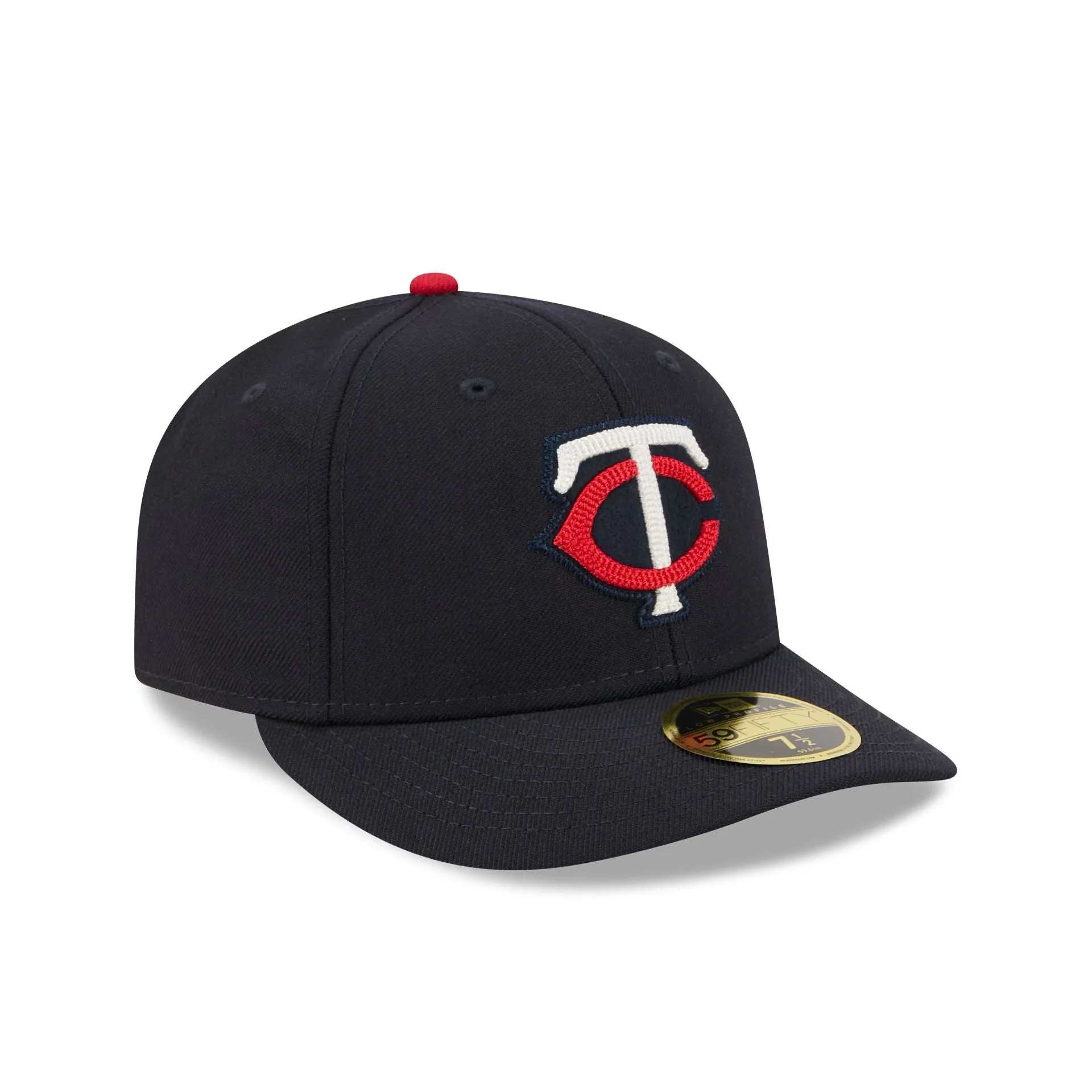 Minnesota Twins Cooperstown Navy Low Profile 59FIFTY Fitted Hat sold by New Era product image thumbnail 3