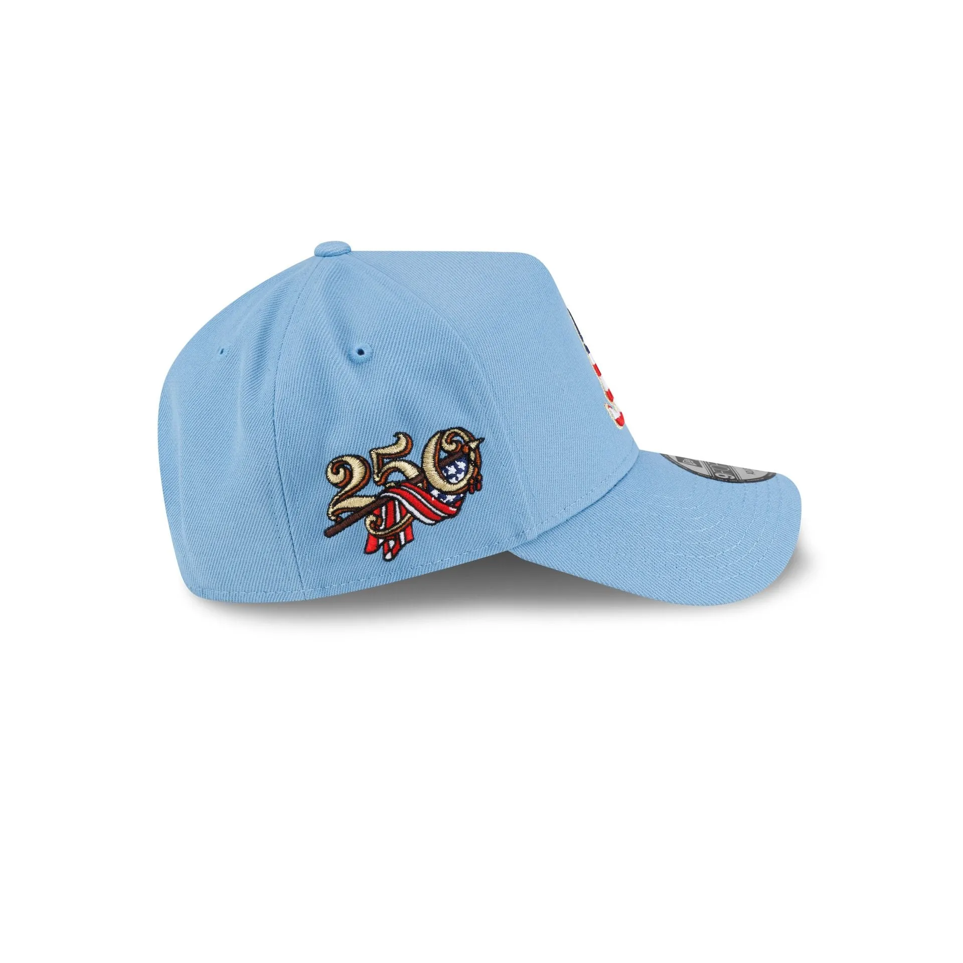 Atlanta Braves Red, White & Blue 9FORTY A-Frame Snapback Hat sold by New Era product image thumbnail 4