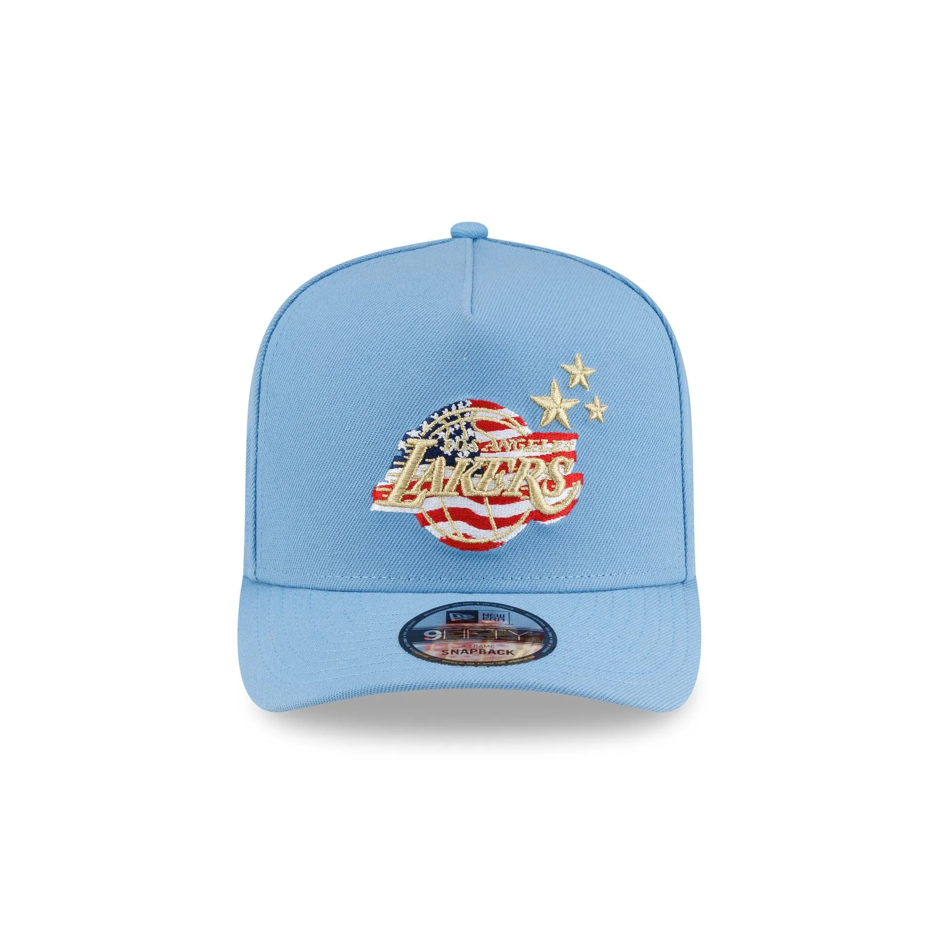 Los Angeles Lakers Red, White & Blue 9FIFTY A-Frame Snapback Hat sold by New Era product image thumbnail 2