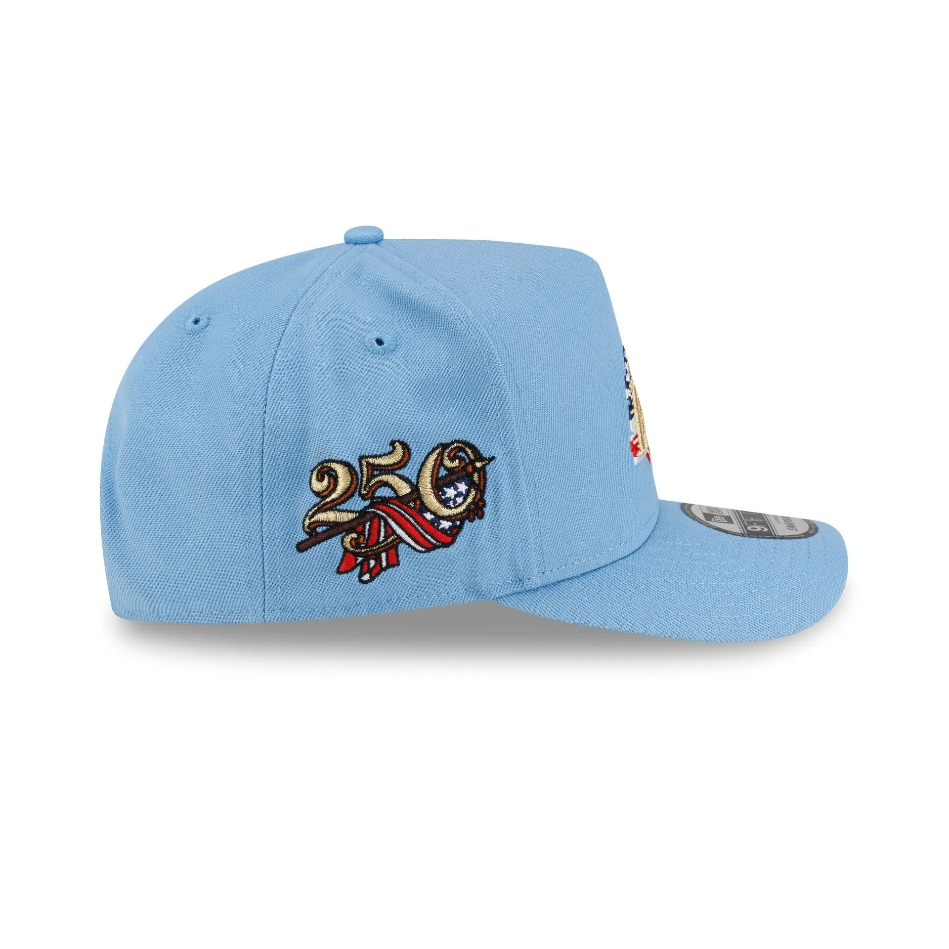 Los Angeles Lakers Red, White & Blue 9FIFTY A-Frame Snapback Hat sold by New Era product image thumbnail 4
