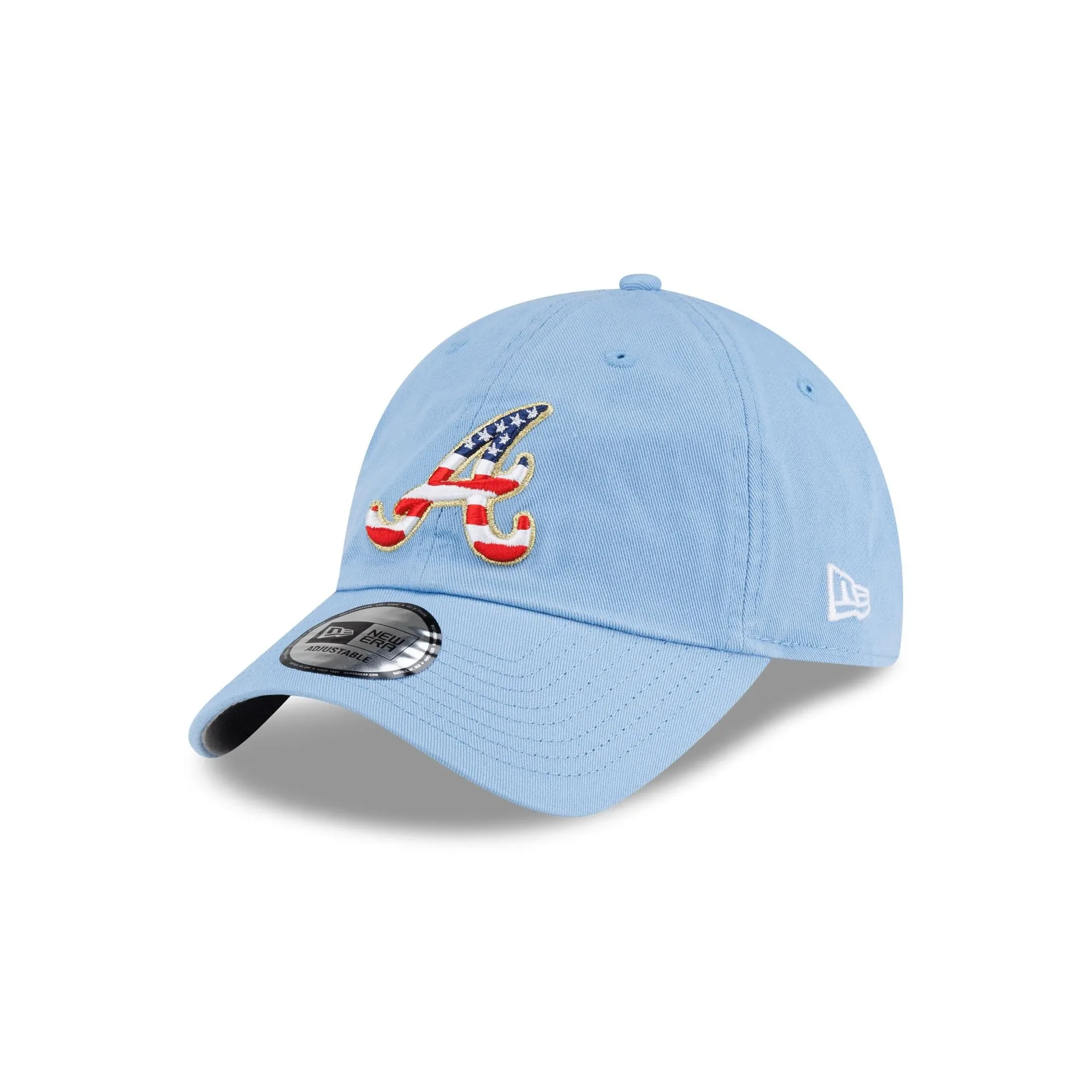 Atlanta Braves Red, White & Blue Casual Classic Adjustable Hat sold by New Era product image thumbnail 3