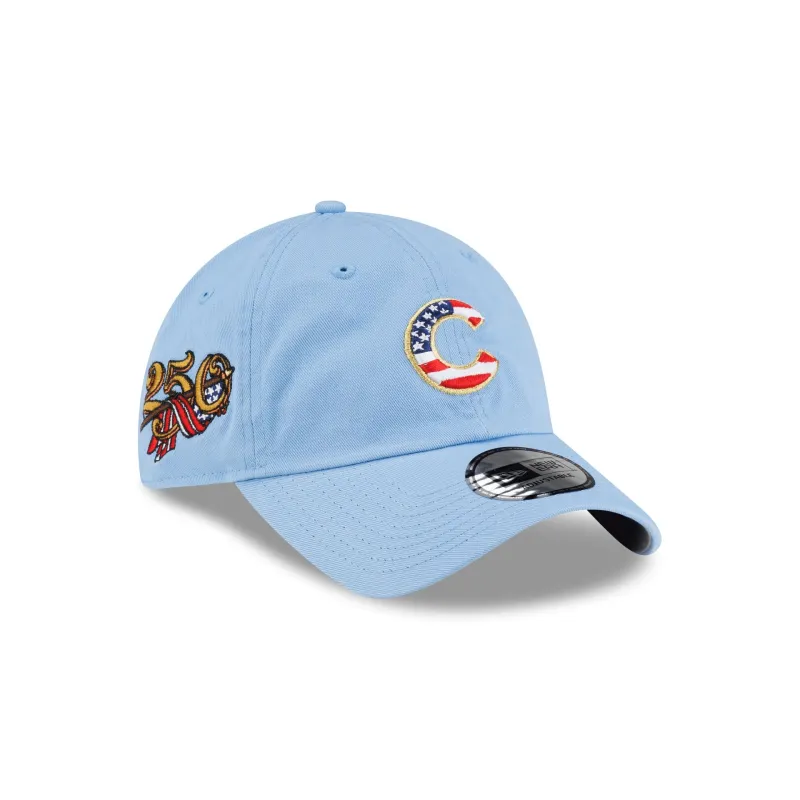 Chicago Cubs Red, White & Blue Casual Classic Adjustable Hat made by New Era