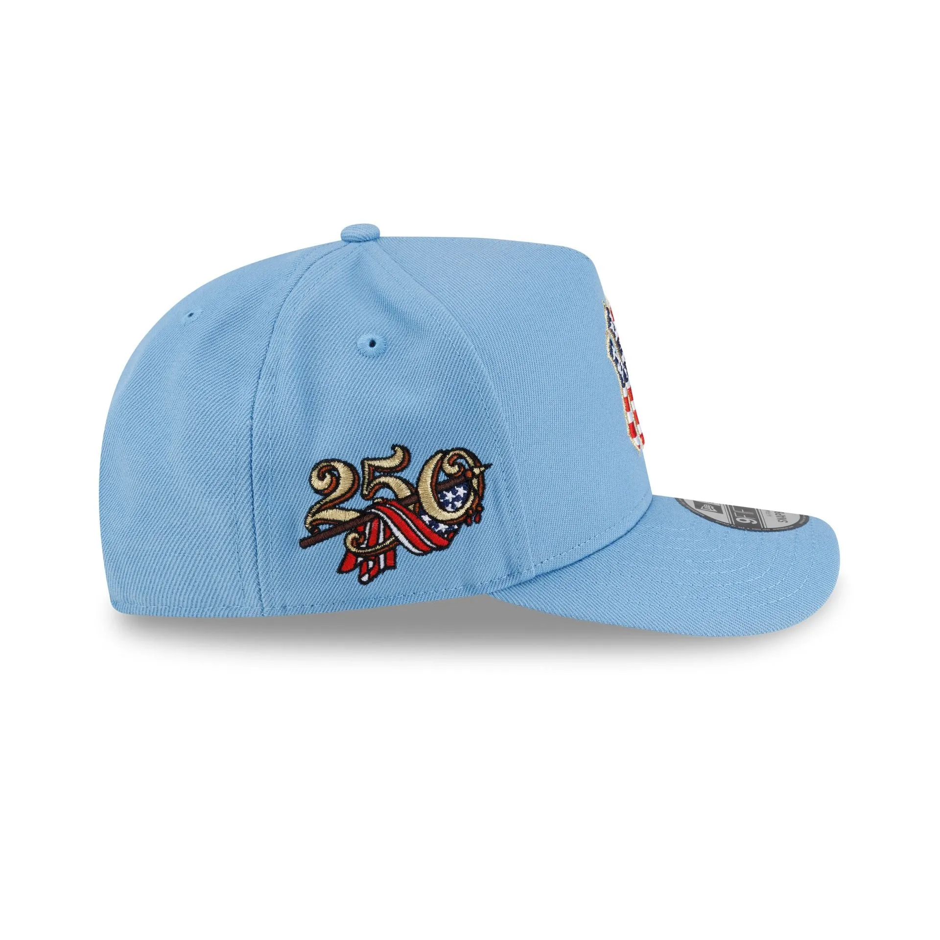 New York Yankees Red, White & Blue 9FIFTY A-Frame Snapback Hat sold by New Era product image thumbnail 4