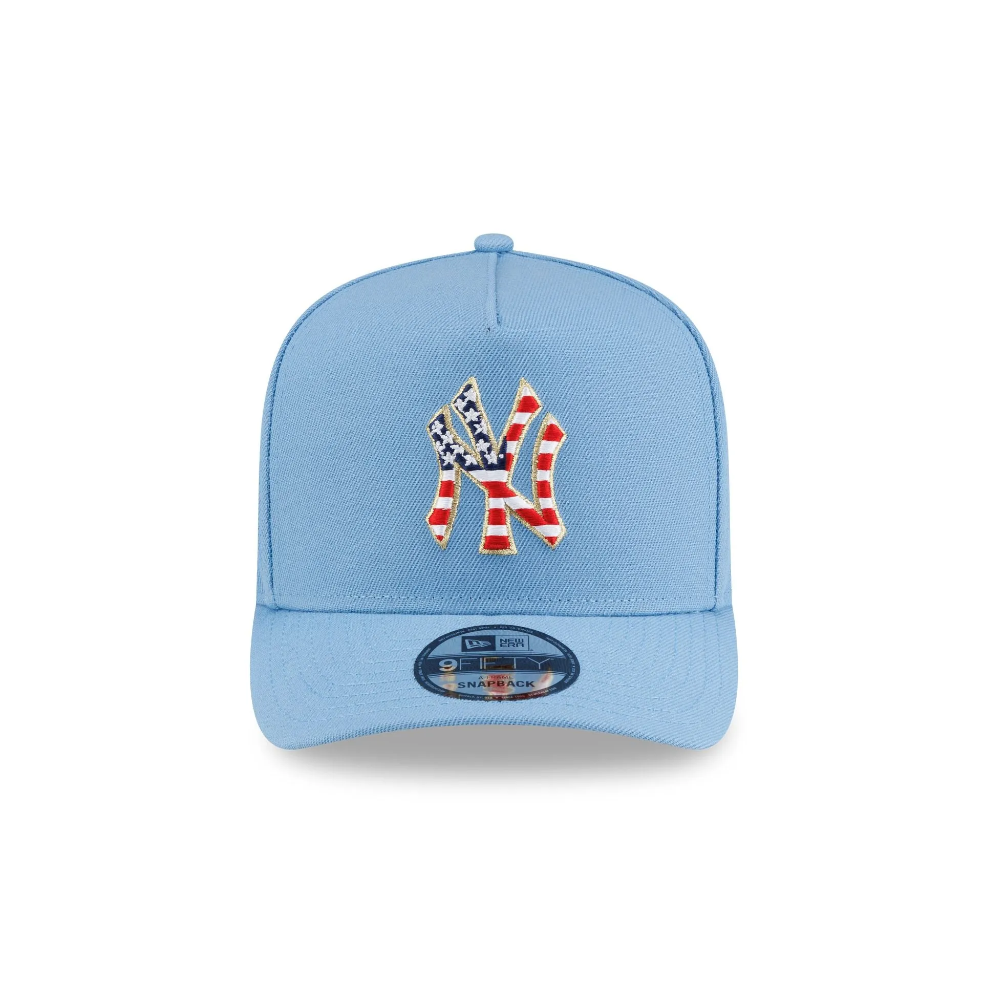 New York Yankees Red, White & Blue 9FIFTY A-Frame Snapback Hat sold by New Era product image thumbnail 2