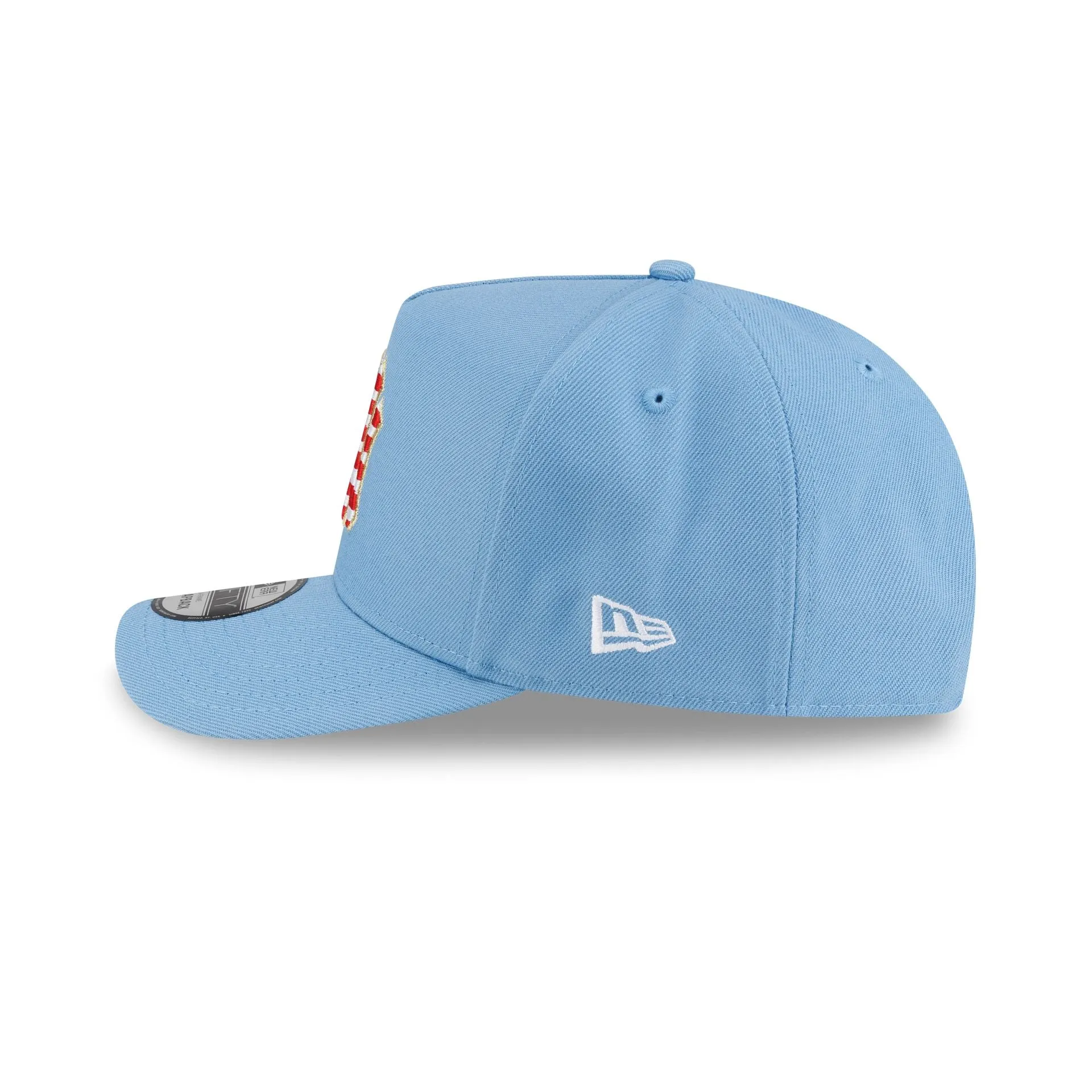 New York Yankees Red, White & Blue 9FIFTY A-Frame Snapback Hat sold by New Era product image thumbnail 5