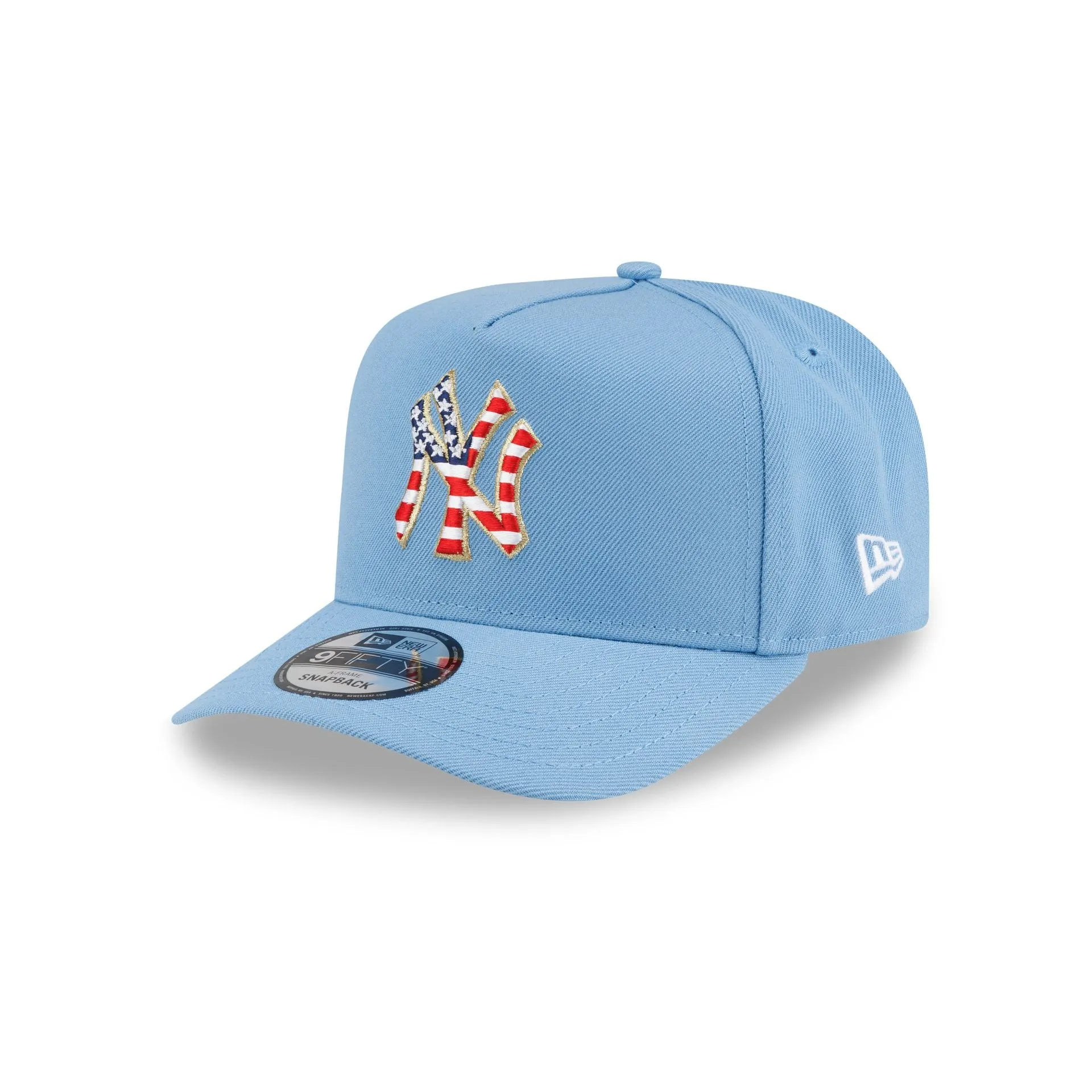New York Yankees Red, White & Blue 9FIFTY A-Frame Snapback Hat sold by New Era product image thumbnail 3