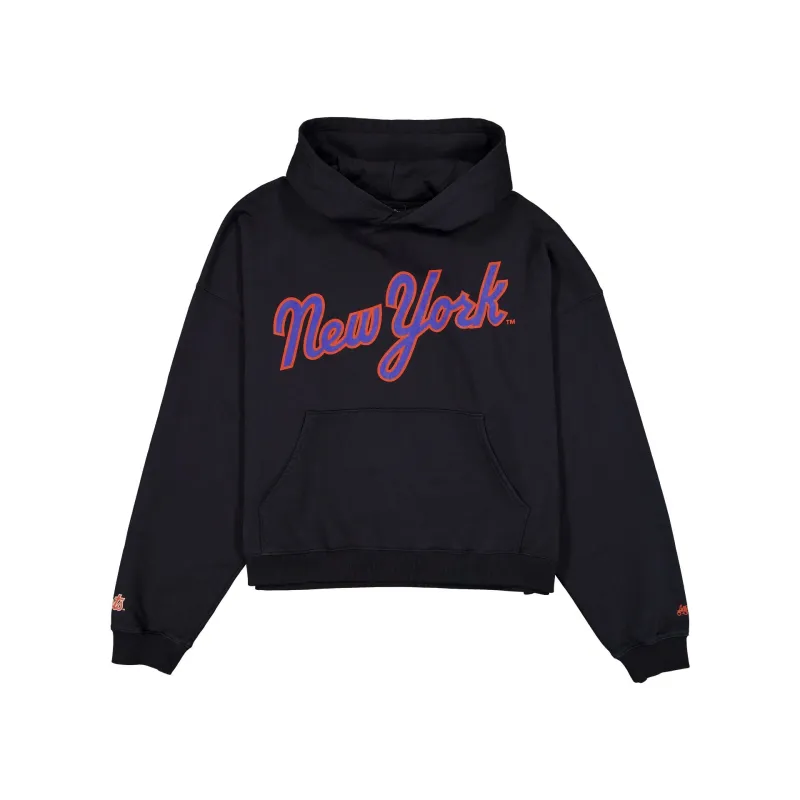 Siegelman Stable x New York Mets Black Hoodie made by New Era