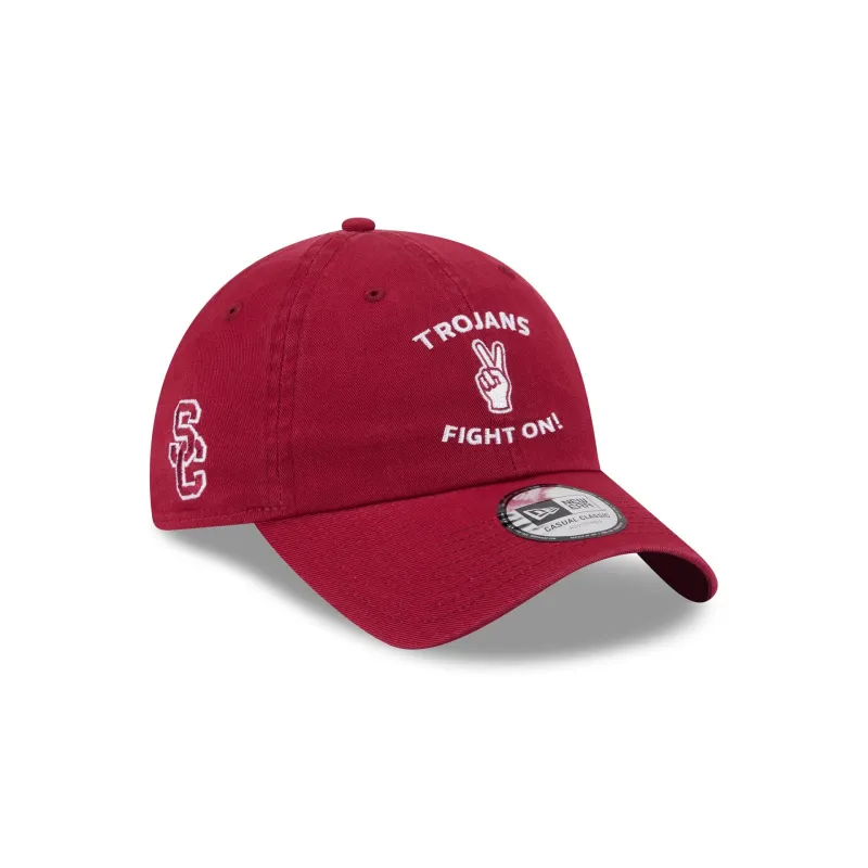 USC Trojans Hand Signs Casual Classic Adjustable Hat made by New Era