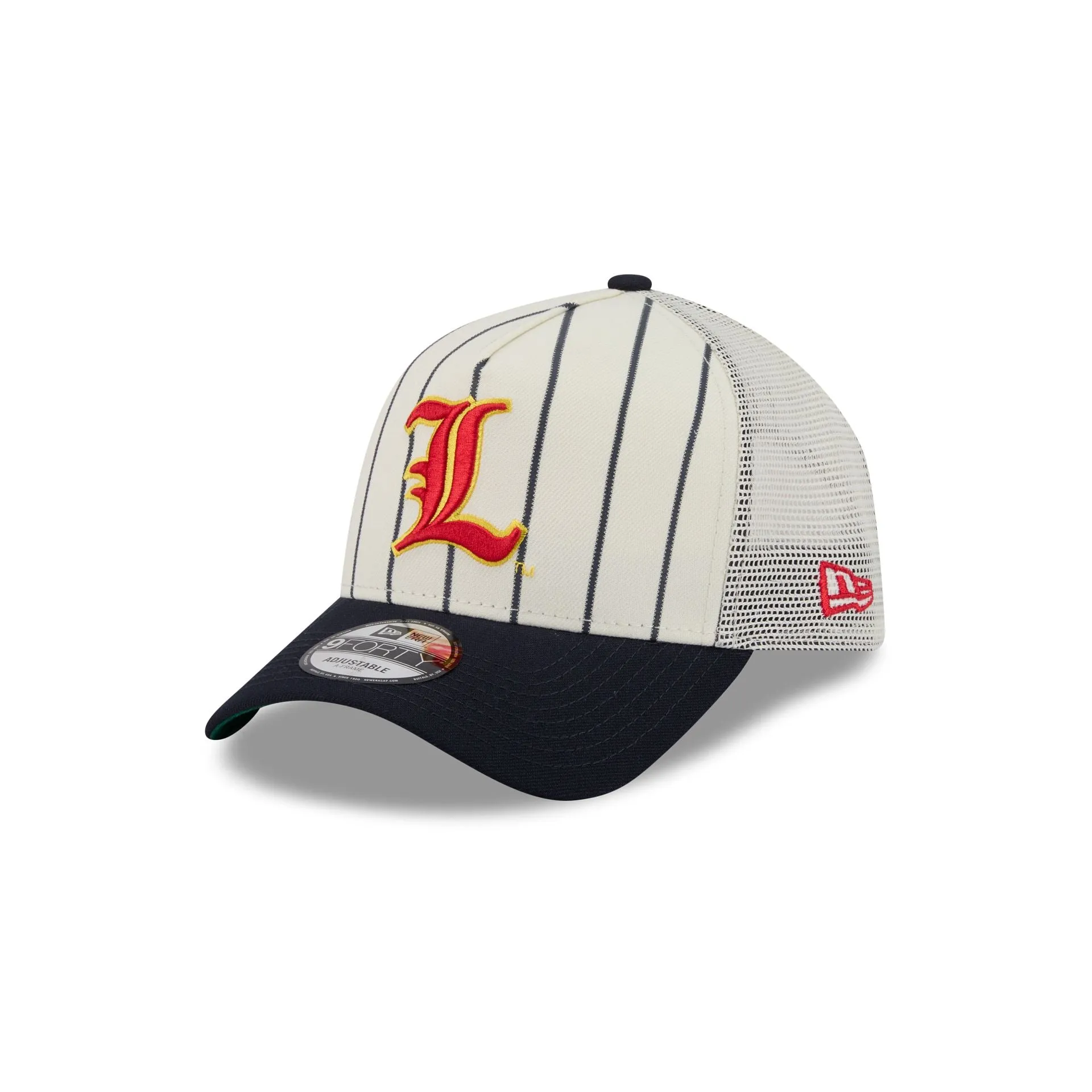 Big League Chew® x Louisville Cardinals Pinstripe 9FORTY A-Frame Trucker Hat sold by New Era product image thumbnail 3