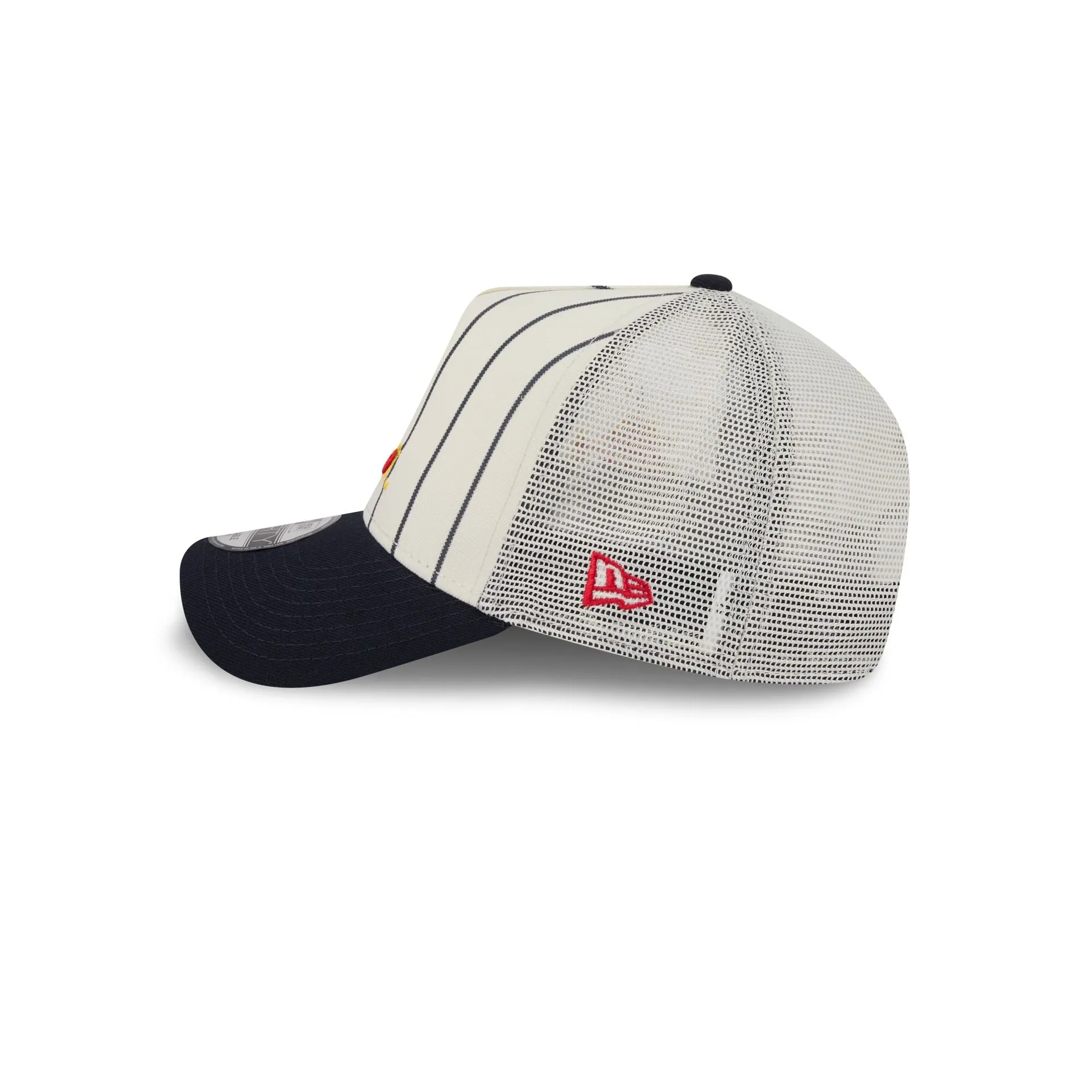 Big League Chew® x Louisville Cardinals Pinstripe 9FORTY A-Frame Trucker Hat sold by New Era product image thumbnail 5