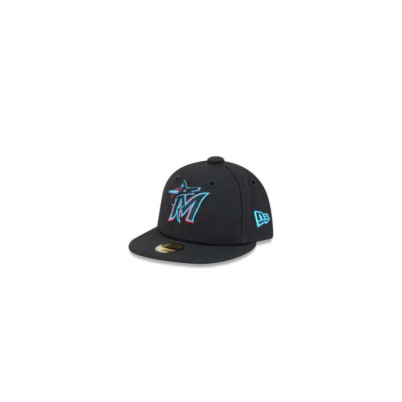 Miami Marlins Authentic Collection Game Mini 59FIFTY Fitted Hat made by New Era