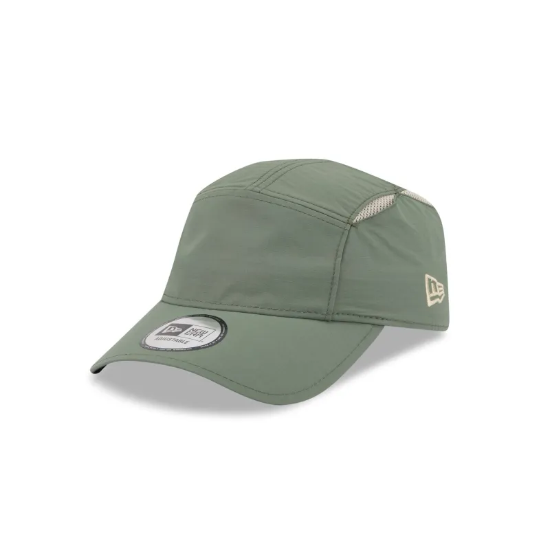 New Era Cap Green Nylon Runner Adjustable Hat made by New Era