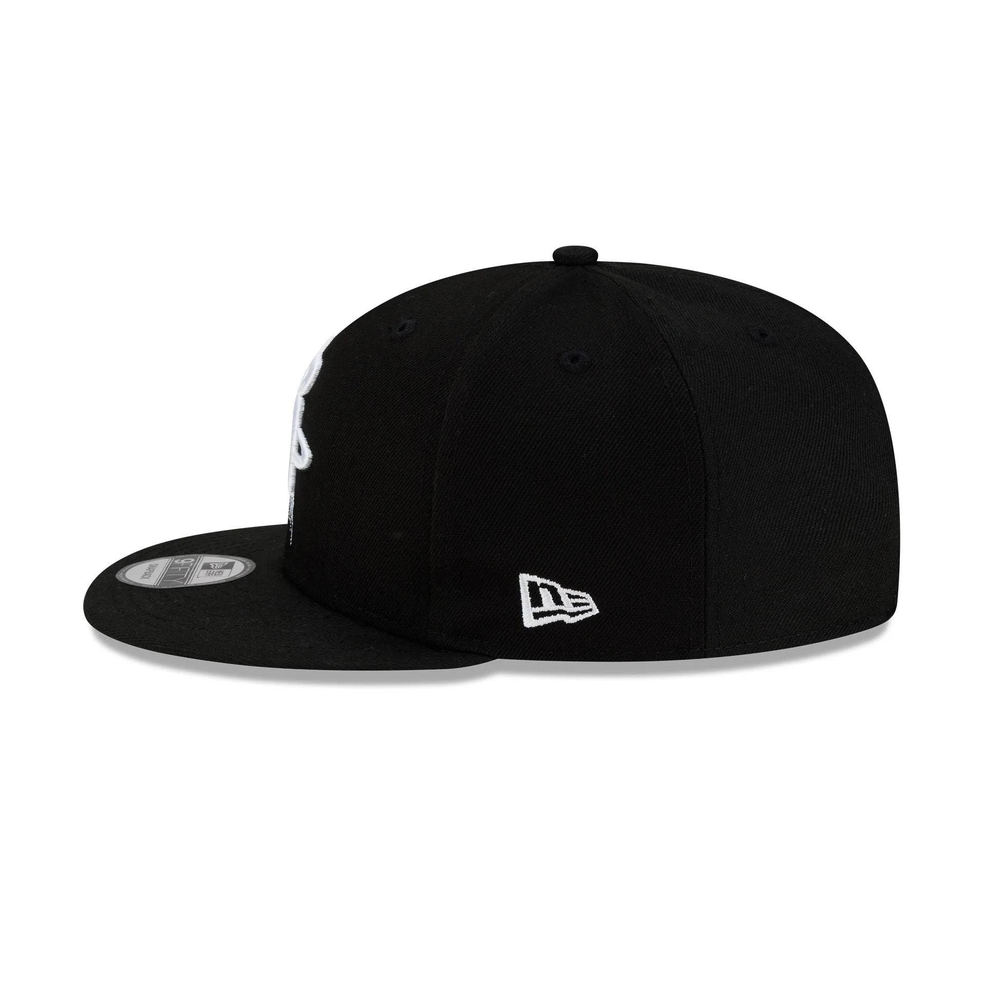 Houston Rockets Black and White 9FIFTY Snapback Hat sold by New Era product image thumbnail 4