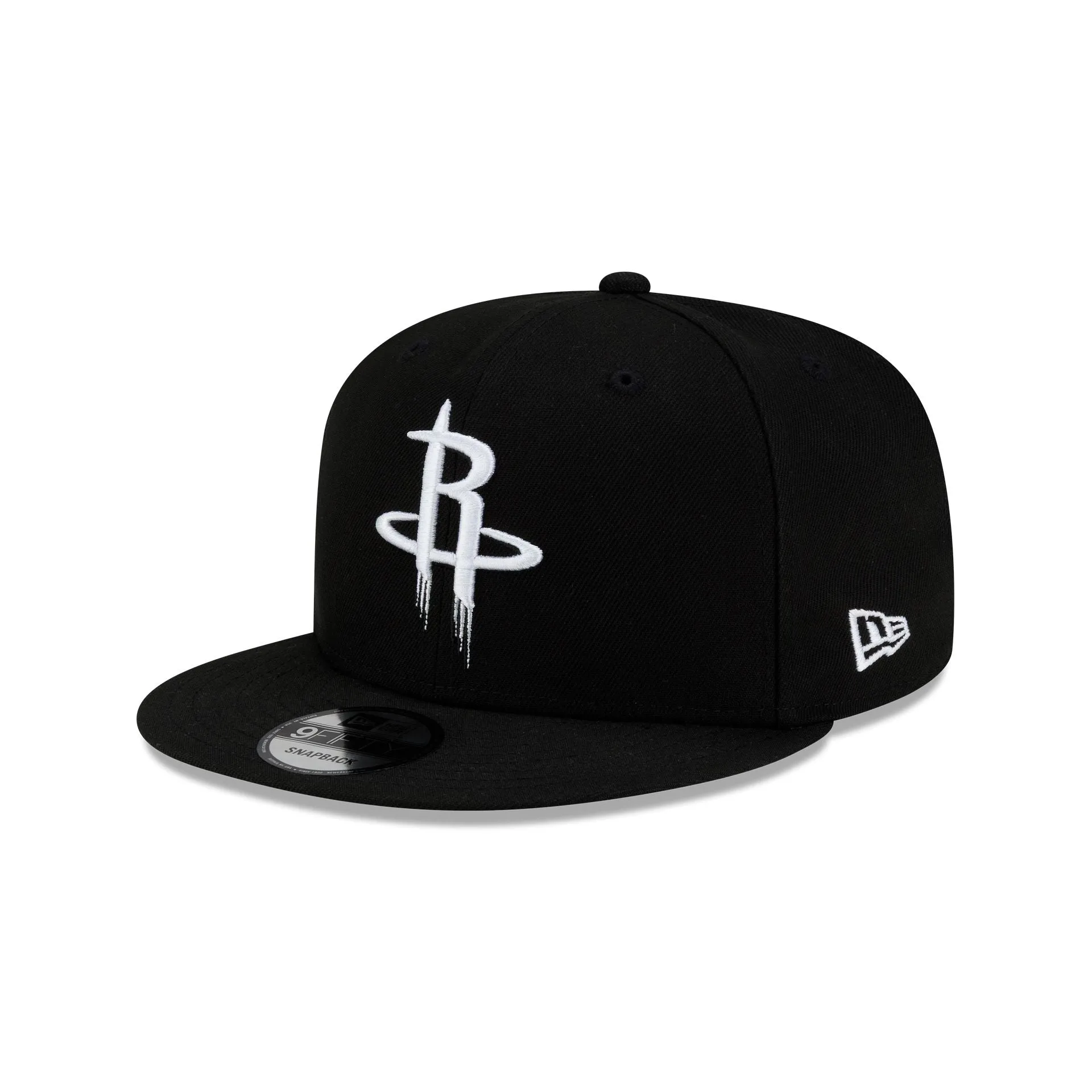 Houston Rockets Black and White 9FIFTY Snapback Hat sold by New Era