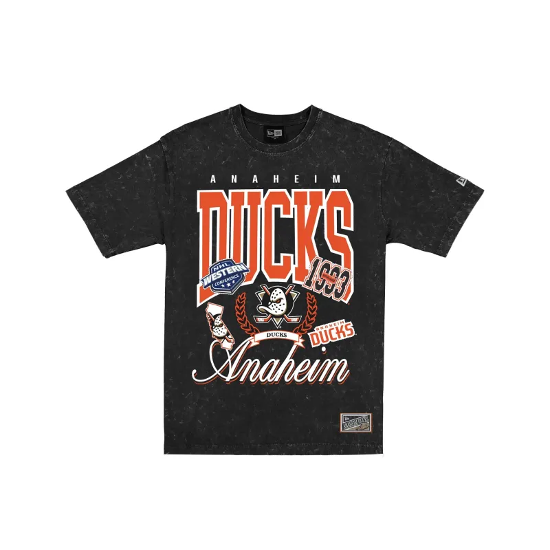 Anaheim Ducks Sport Classics Vintage Mineral Washed T-Shirt made by New Era
