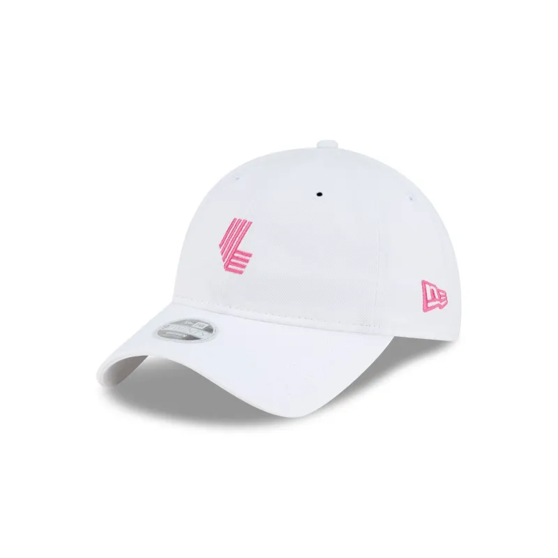 LIV Golf Women's White 9TWENTY Adjustable Hat made by New Era