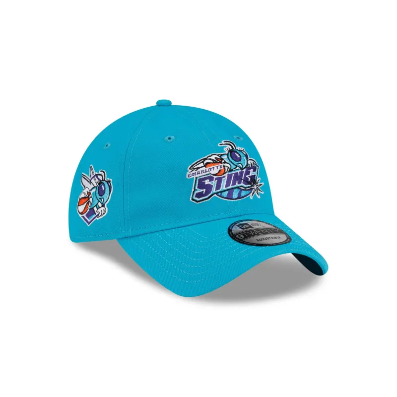Charlotte Sting Court Origins 9TWENTY Adjustable Hat made by New Era