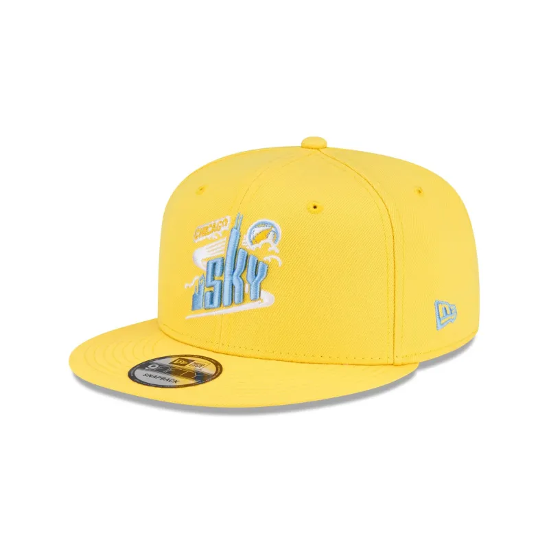 Chicago Sky Court Origins 9FIFTY Snapback Hat made by New Era
